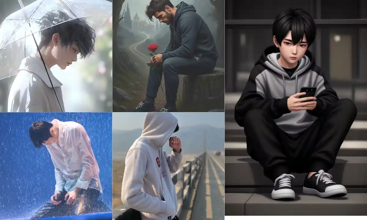 Sad boy DP