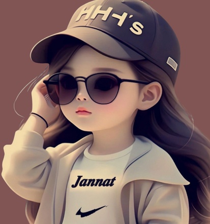 cartoon Girl Dp