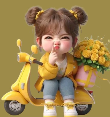 cartoon Girl Dp