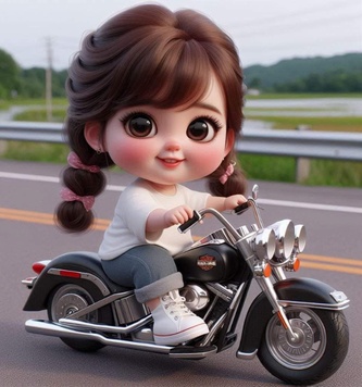 cartoon Girl Dp