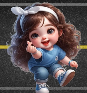 cartoon Girl Dp