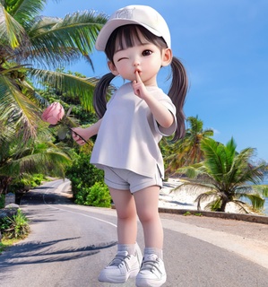 cartoon Girl Dp