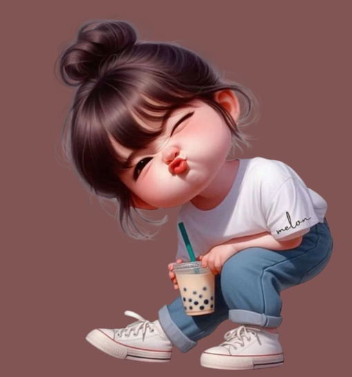 cartoon Girl Dp