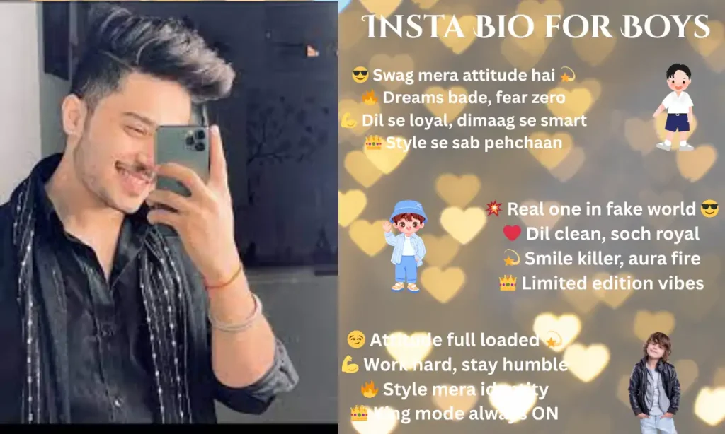 Insta Bio for Boys 