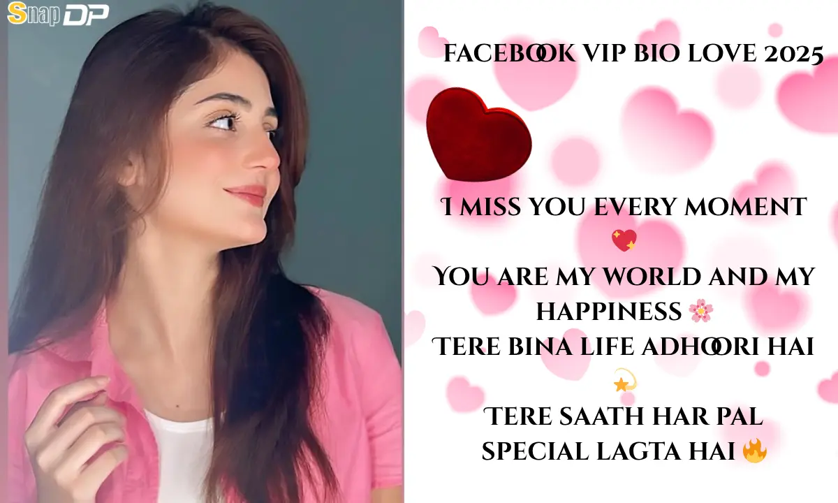 facebook vip bio love 2025  