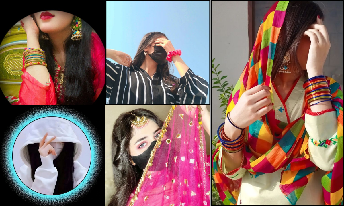 Girls Hide Face DP