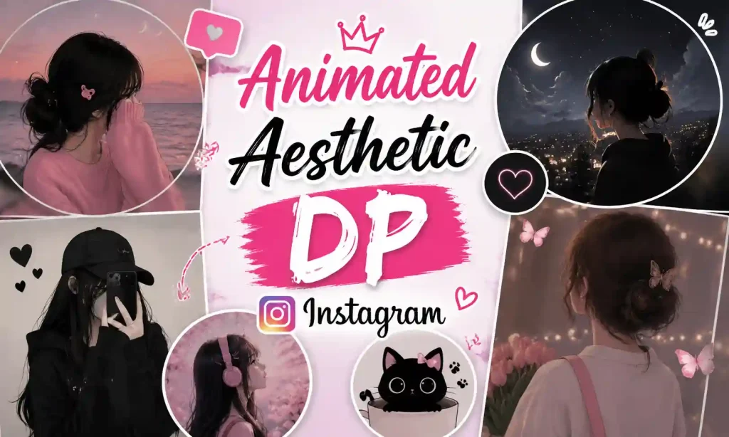 Animated Aesthetic DP Instagram