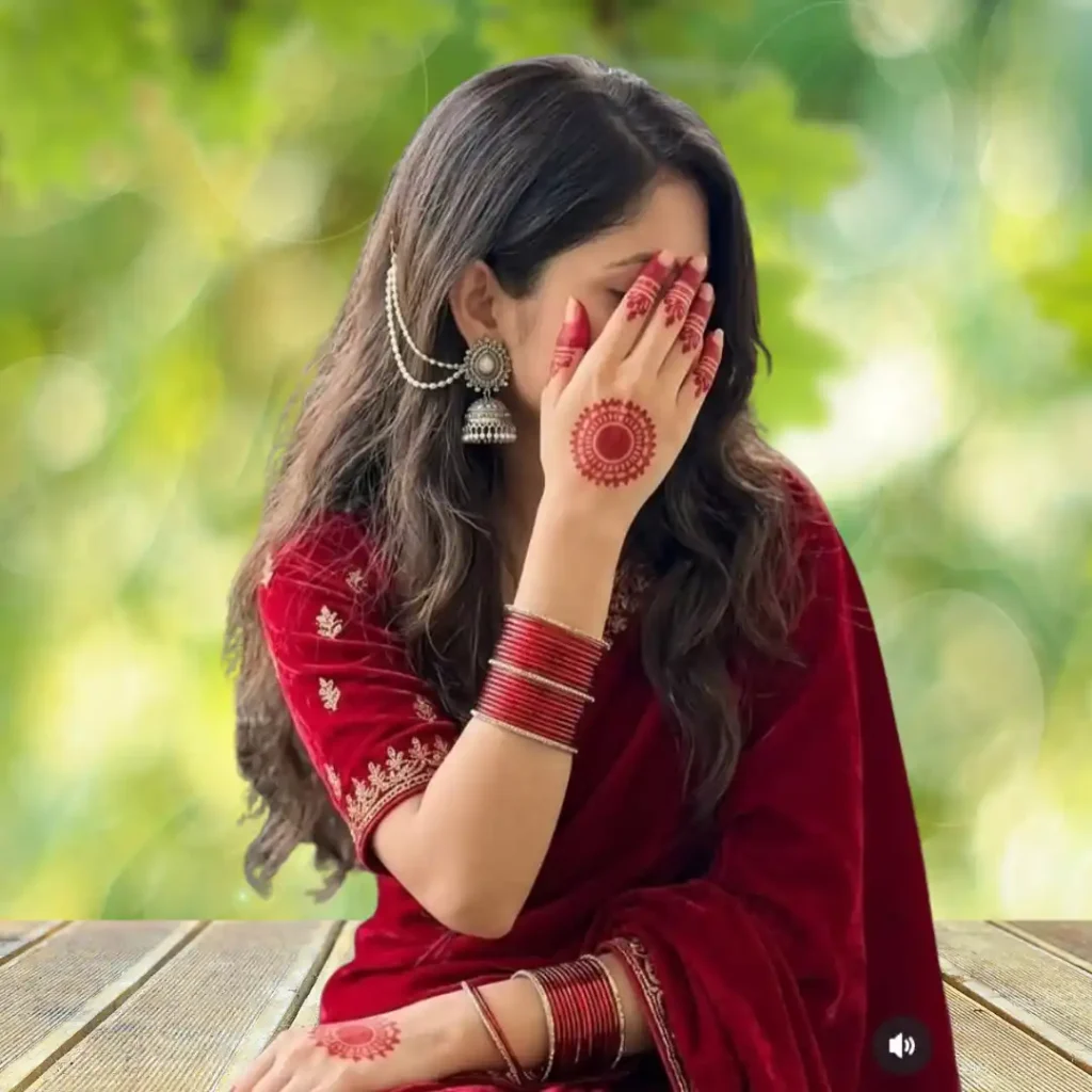 Instagram Girl DP Hidden Face