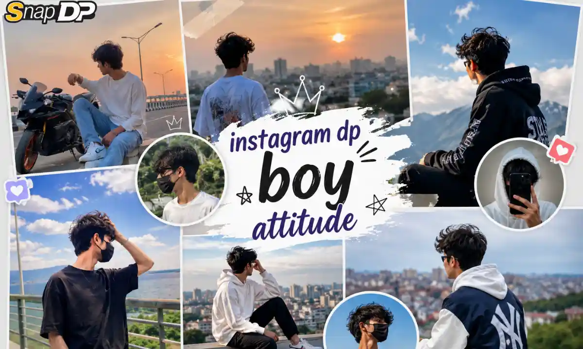Instagram DP Boy Attitude