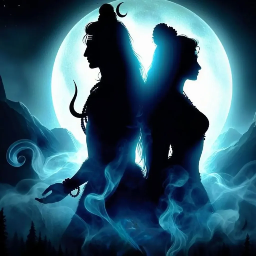 Trending Shiv Parvati DPs.