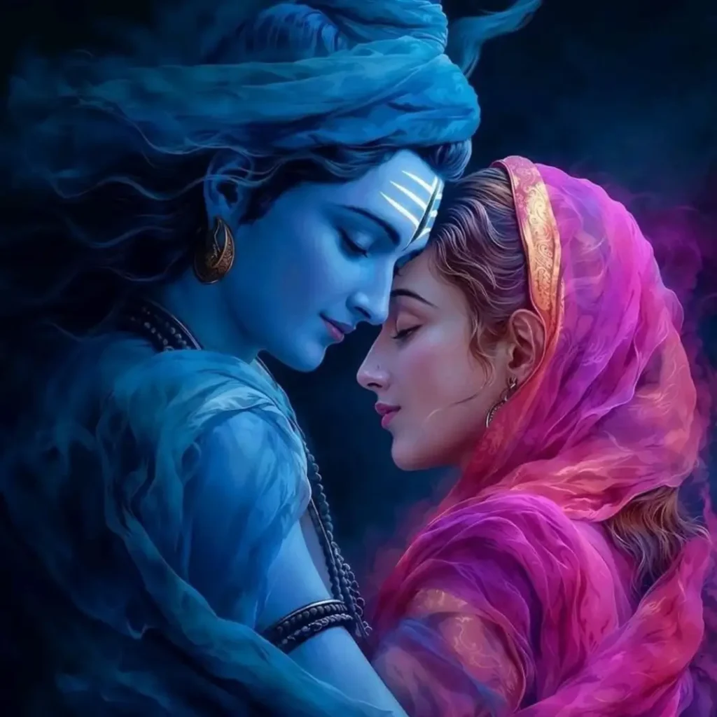Shiv Parvati Pic DP Cute