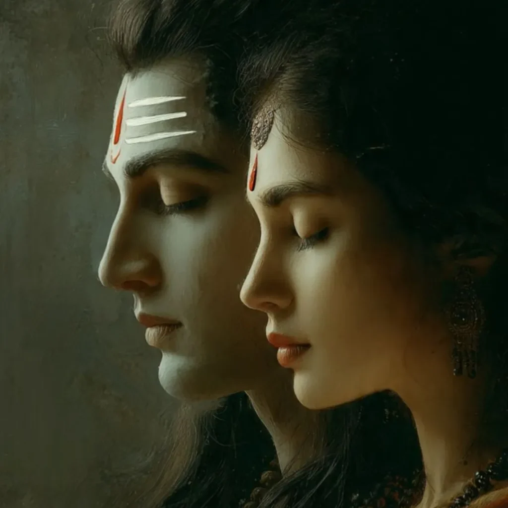 Shiv Parvati Pic DP Cute