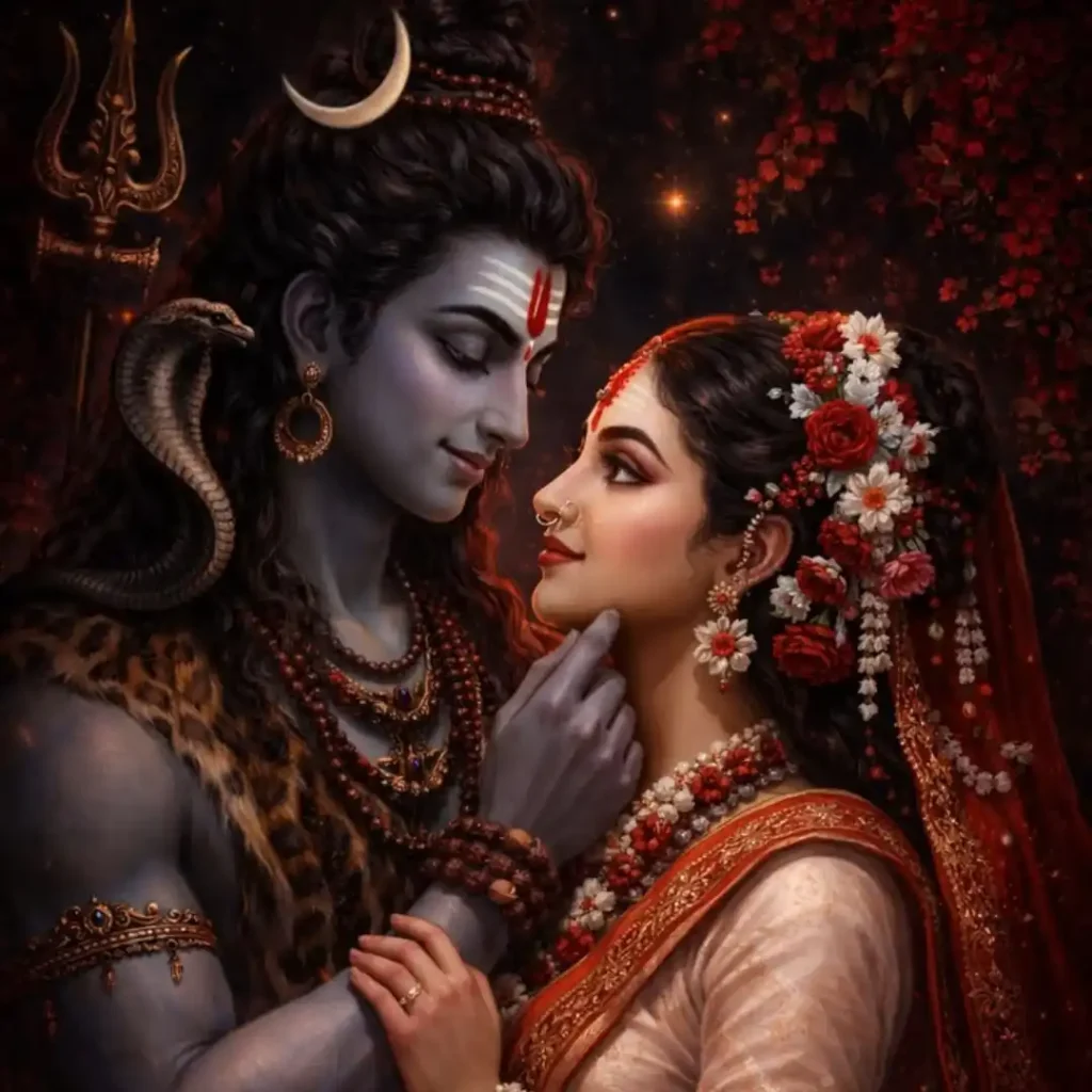 Shiv Parvati Pic DP Cute