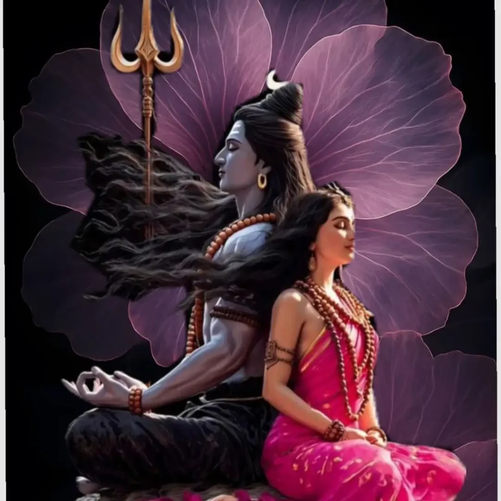 Shiv Parvati Pic DP Cute