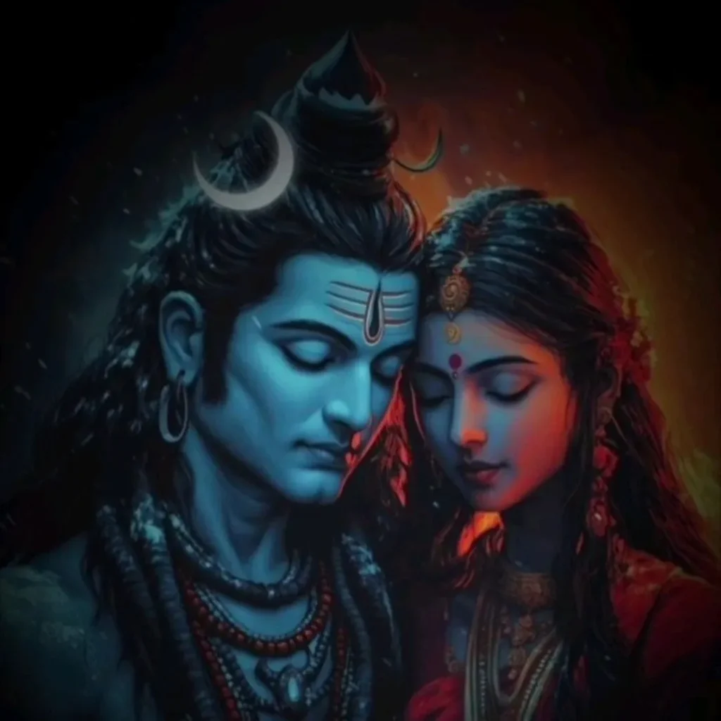 Trending Shiv Parvati DPs.
