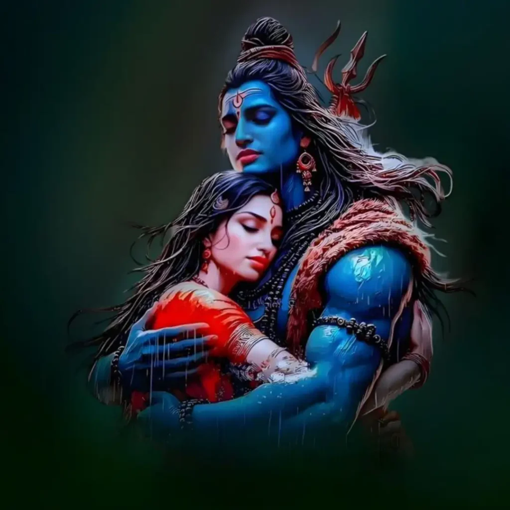 Trending Shiv Parvati DPs.