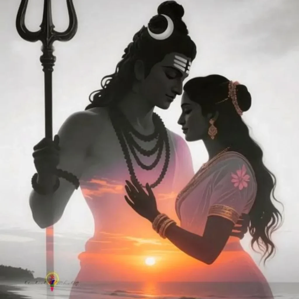 Trending Shiv Parvati DPs.