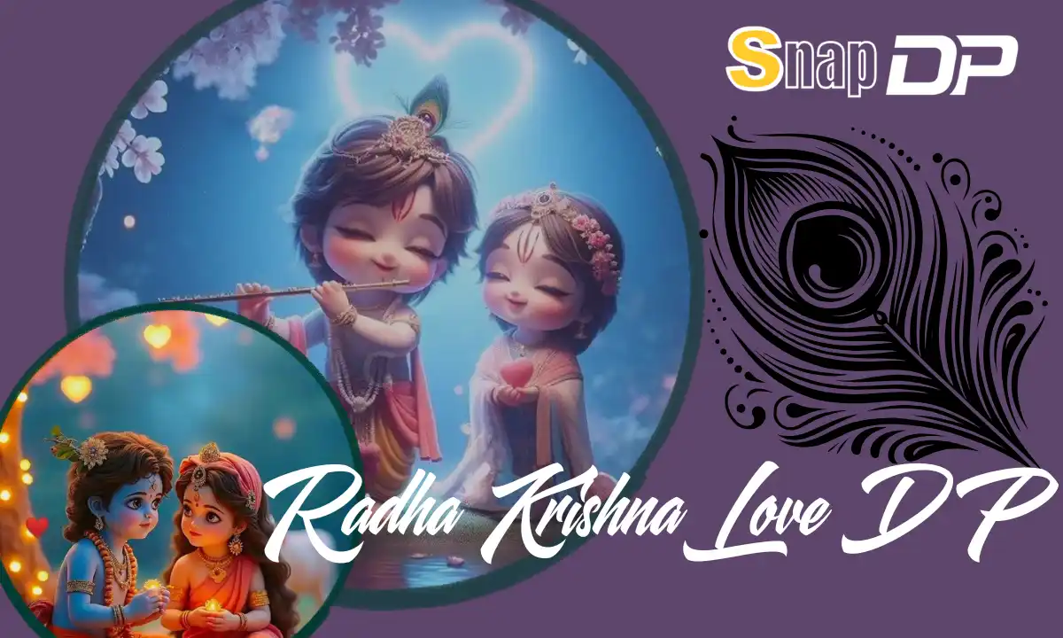 Radha Krishna Love DP