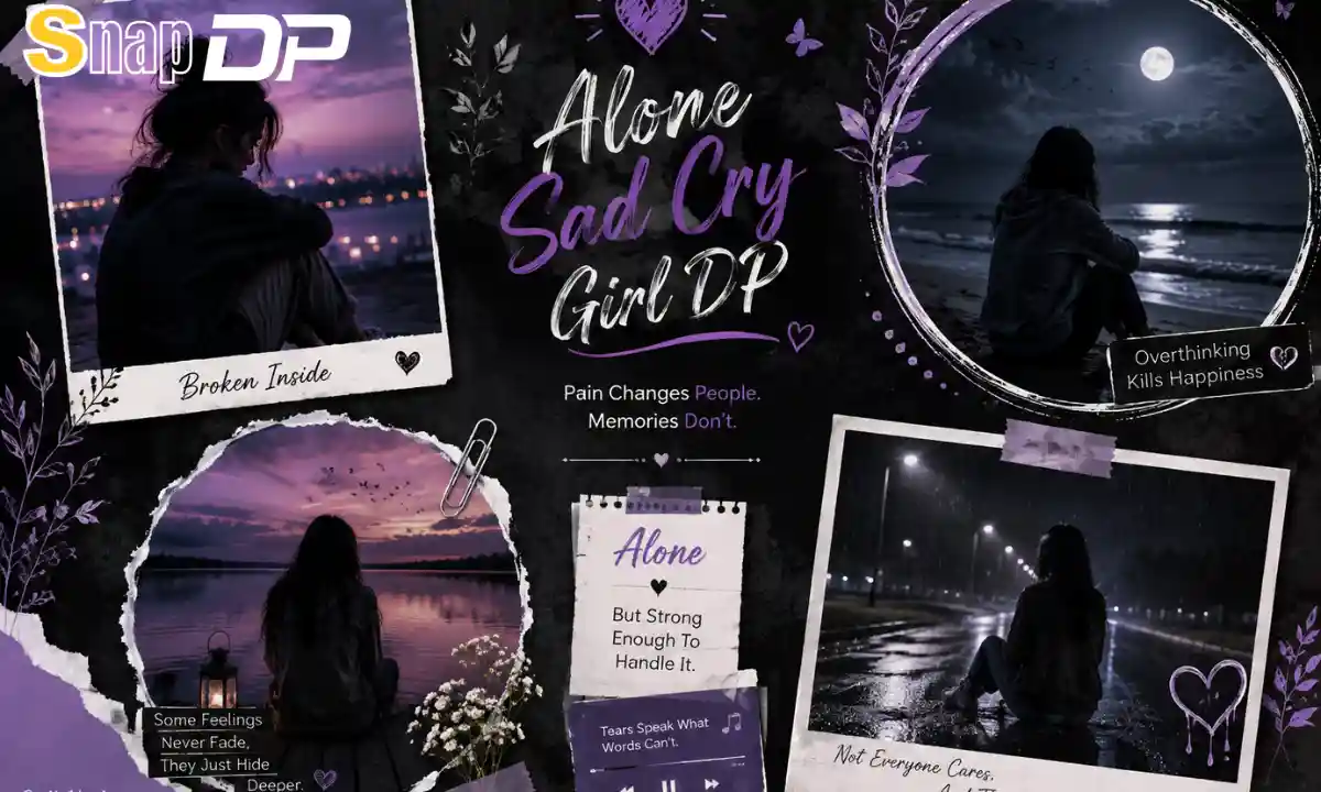 Alone Sad Cry Girl DP