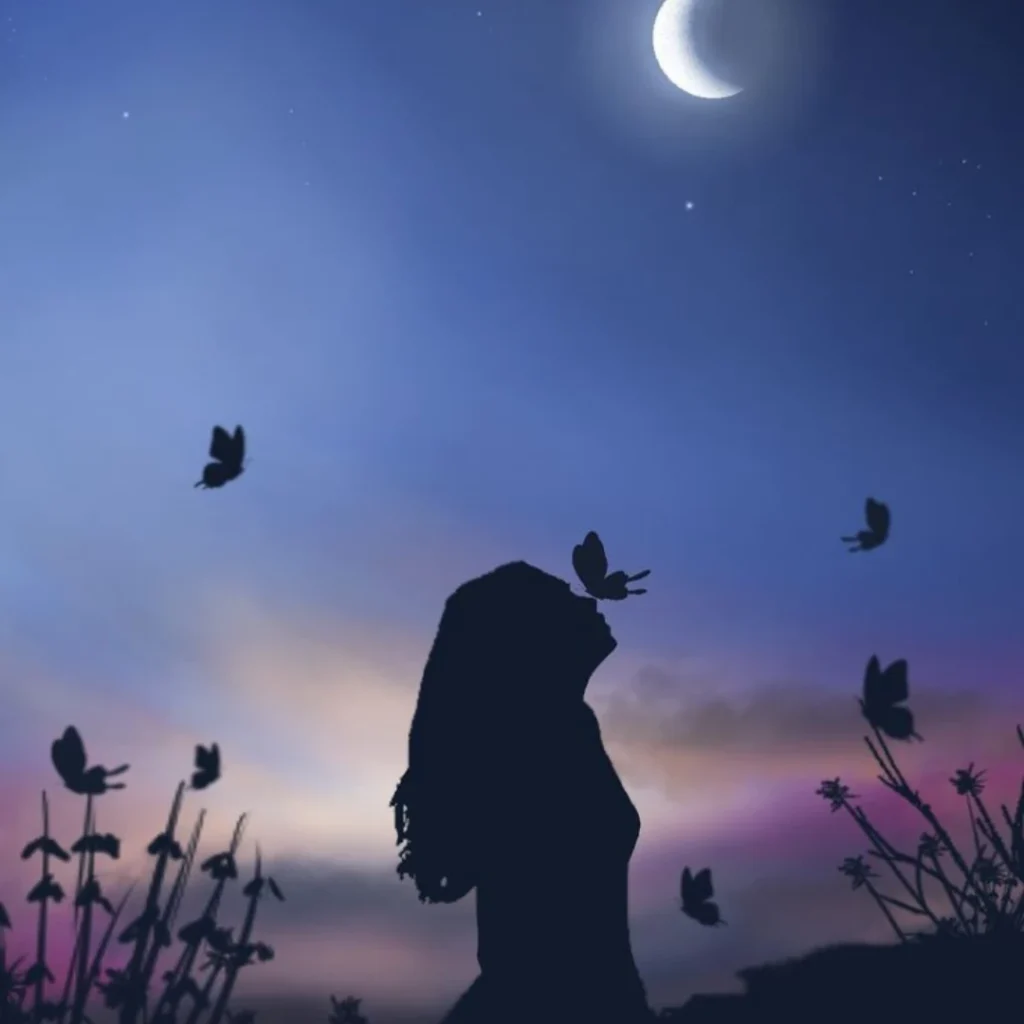 Insta DP For Girls Black Stylish Simple 