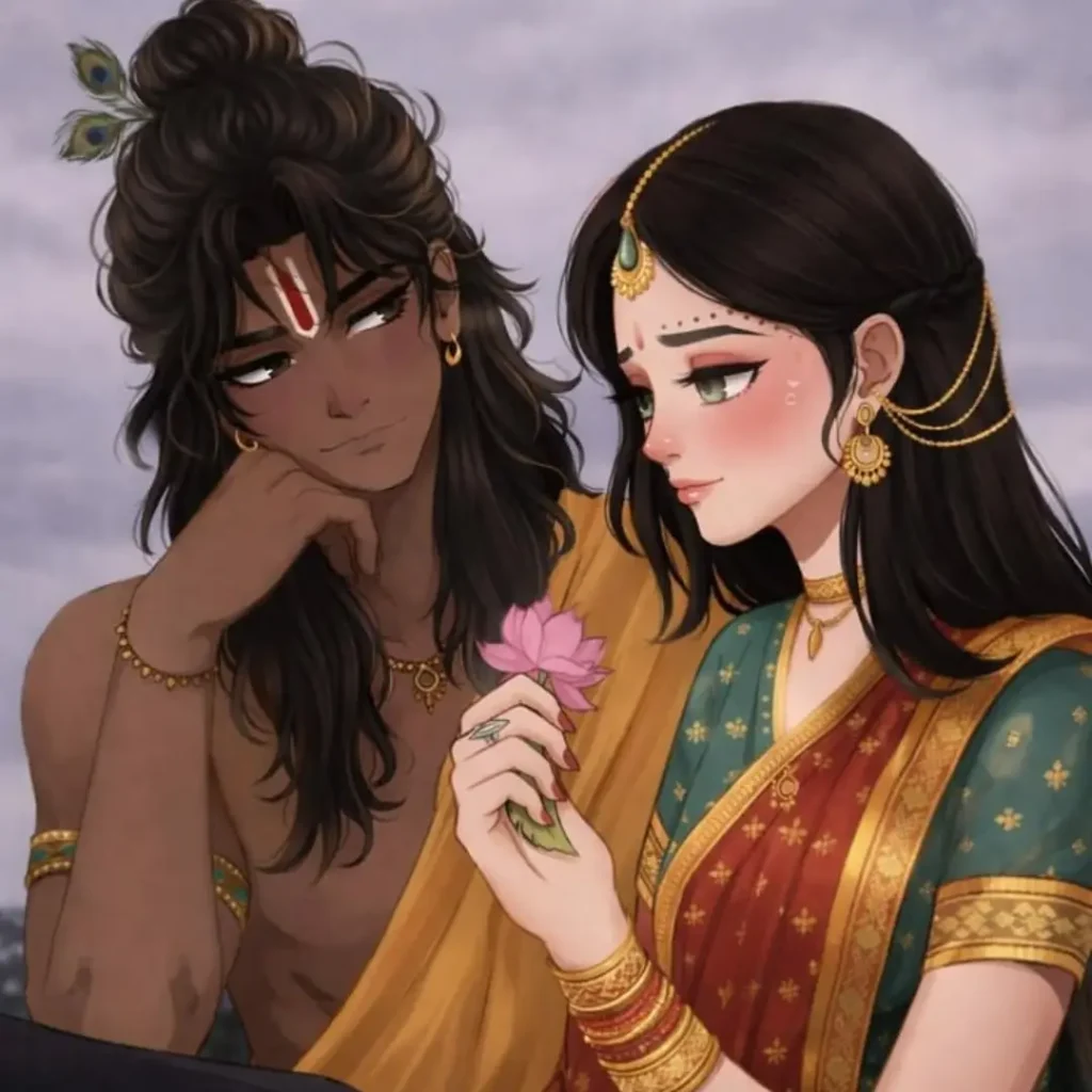 Radha Krishna Couple DP