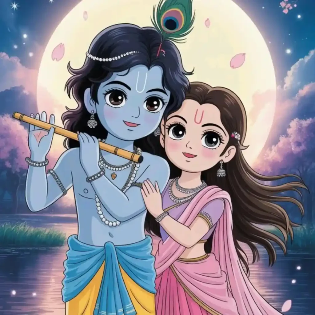 Radha Krishna Love DP