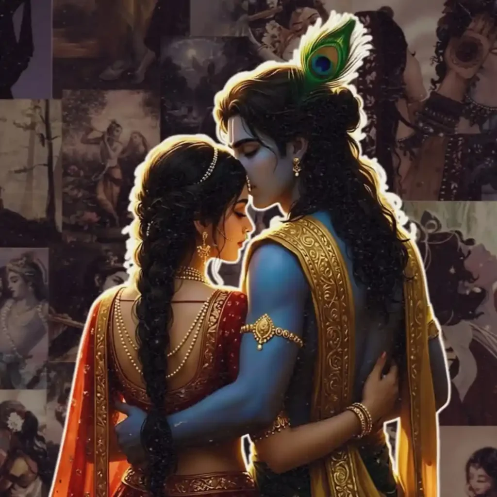 Radha Krishna Couple DP