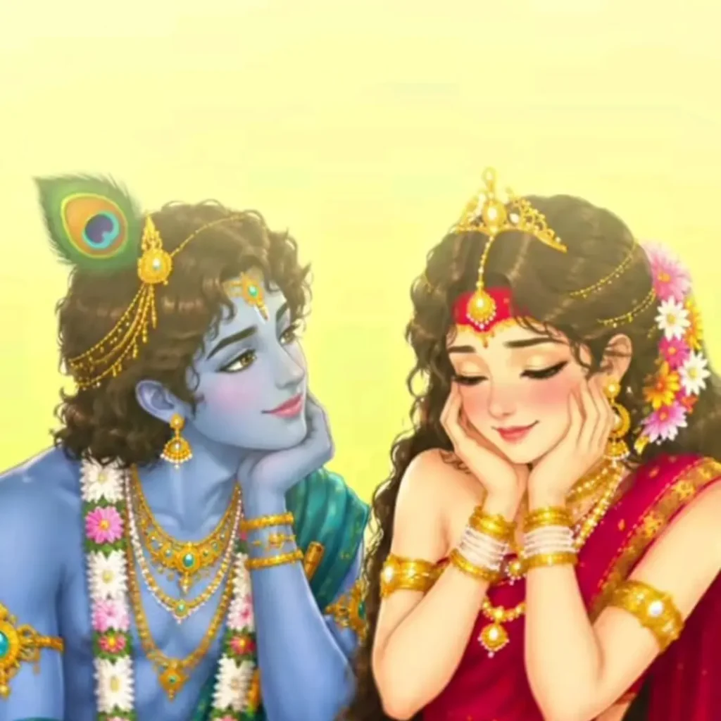 Radha Krishna Couple DP