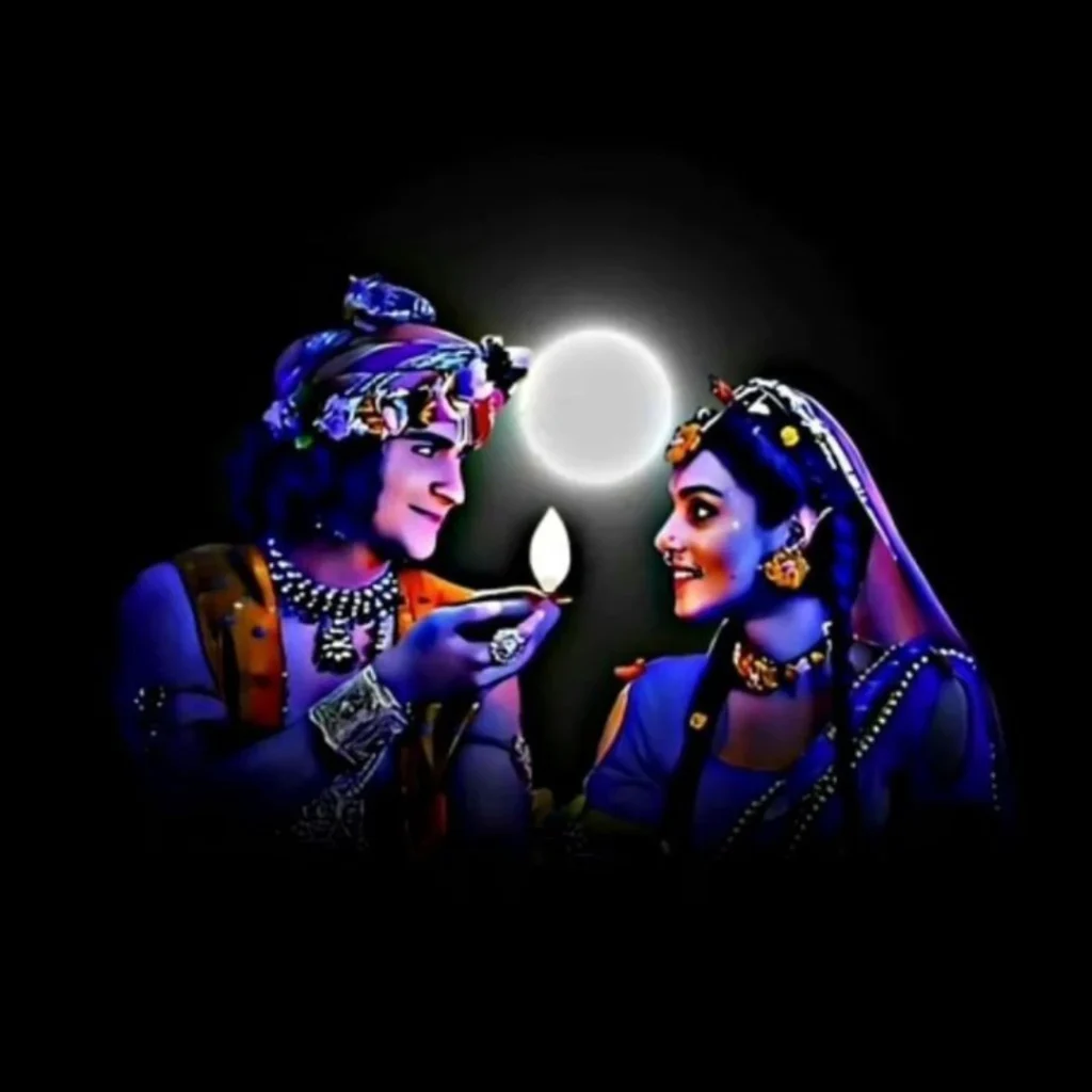 Radha Krishna Couple DP