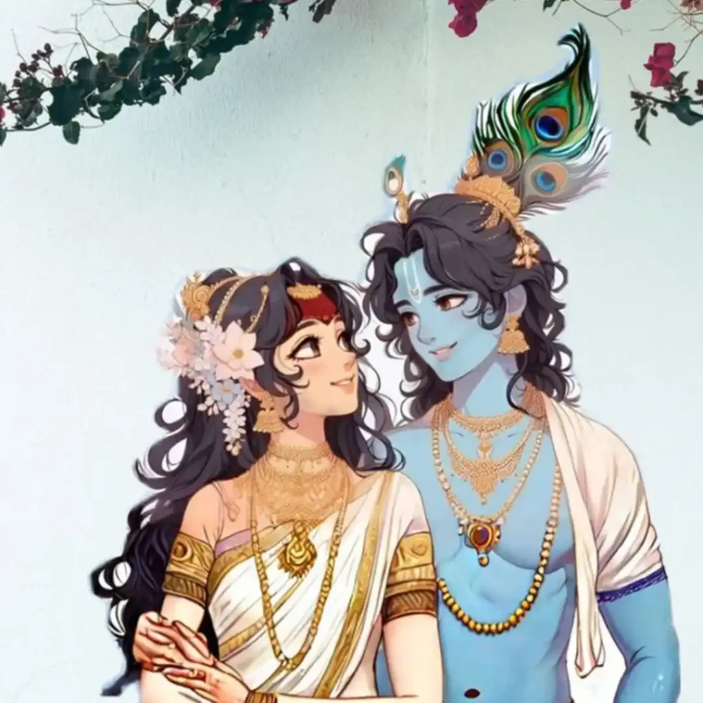 Radha Krishna Love DP