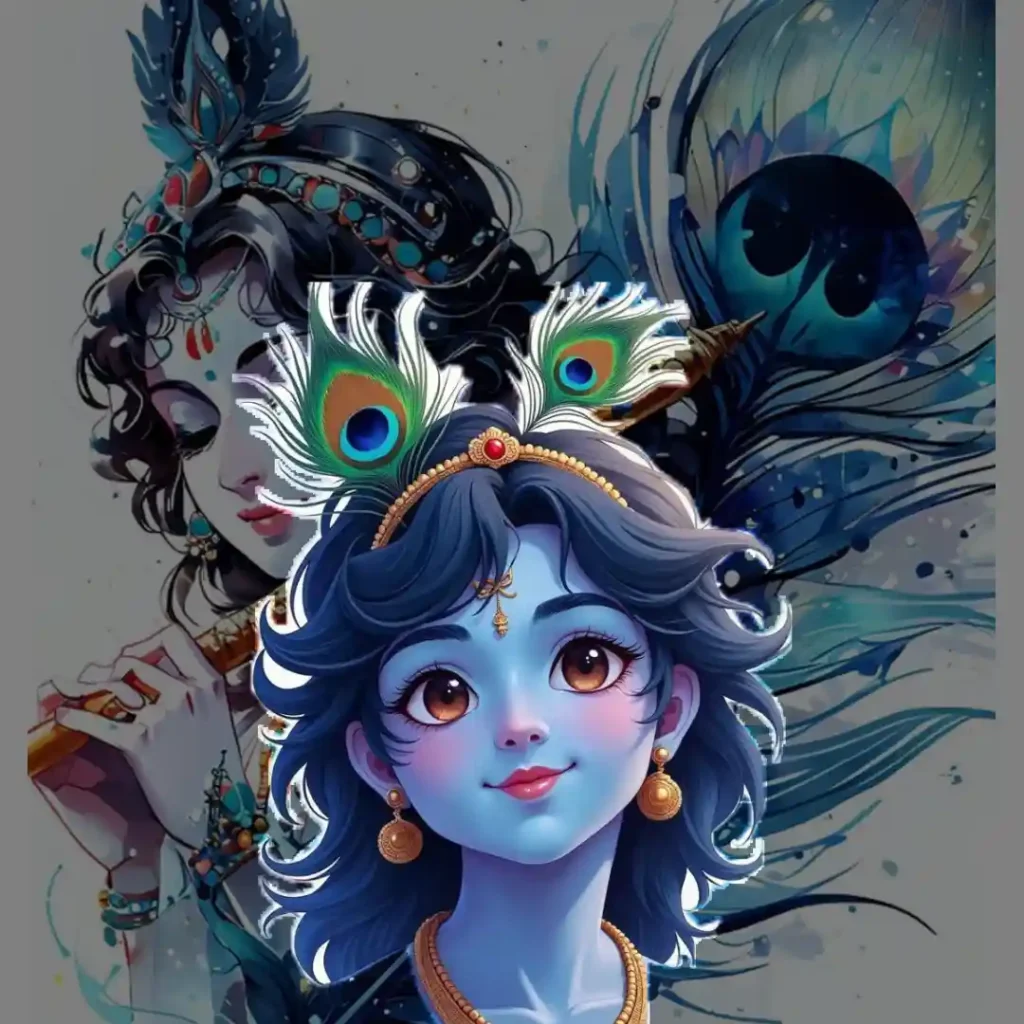 Radha Krishna Love DP