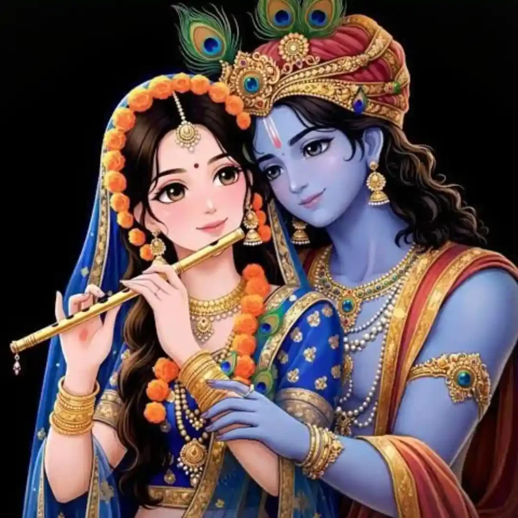 Radha Krishna Love DP
