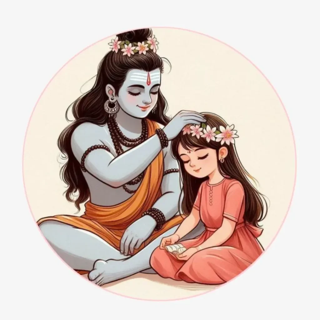 Bhole Baba DP For Girls