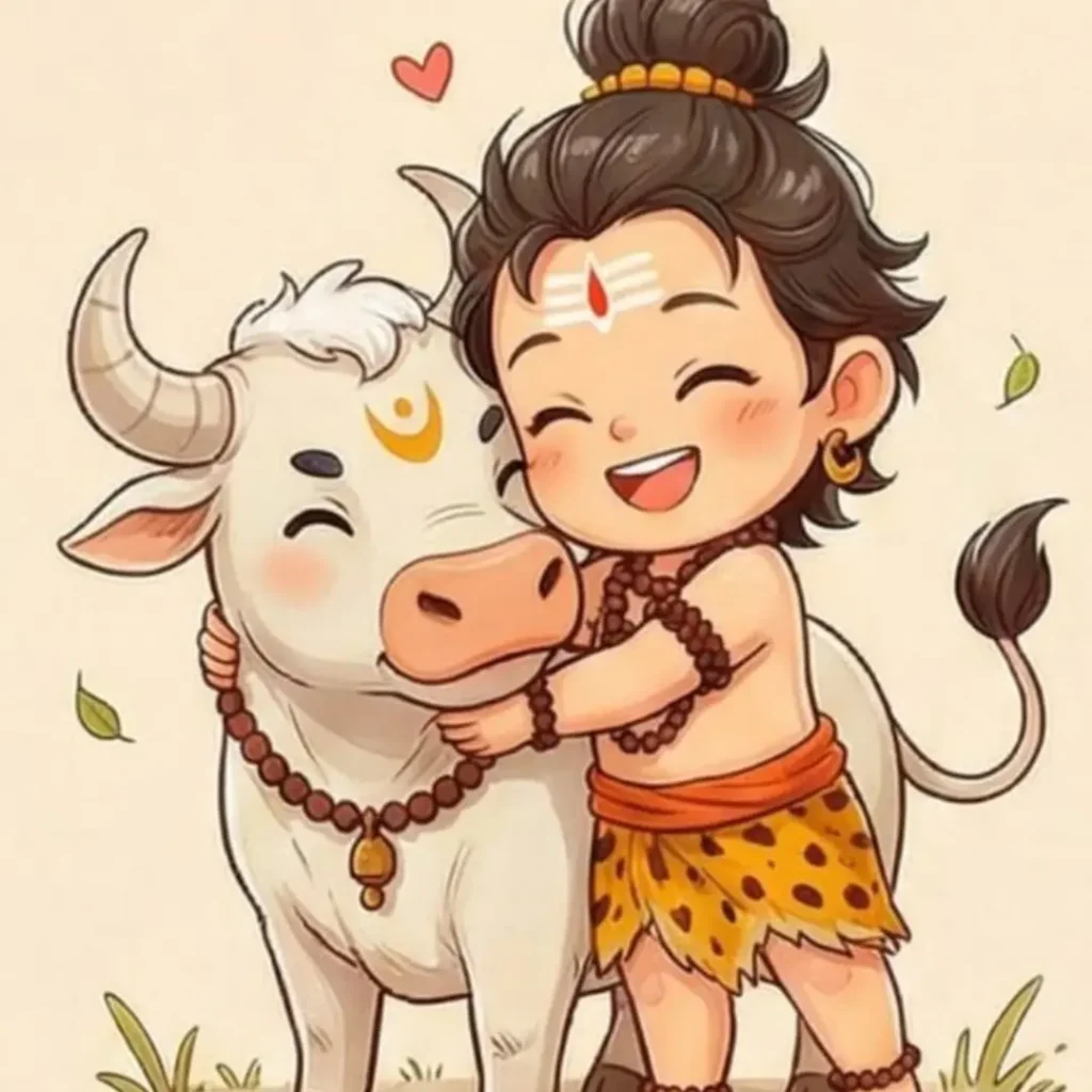 Bhole Baba DP Cartoon
