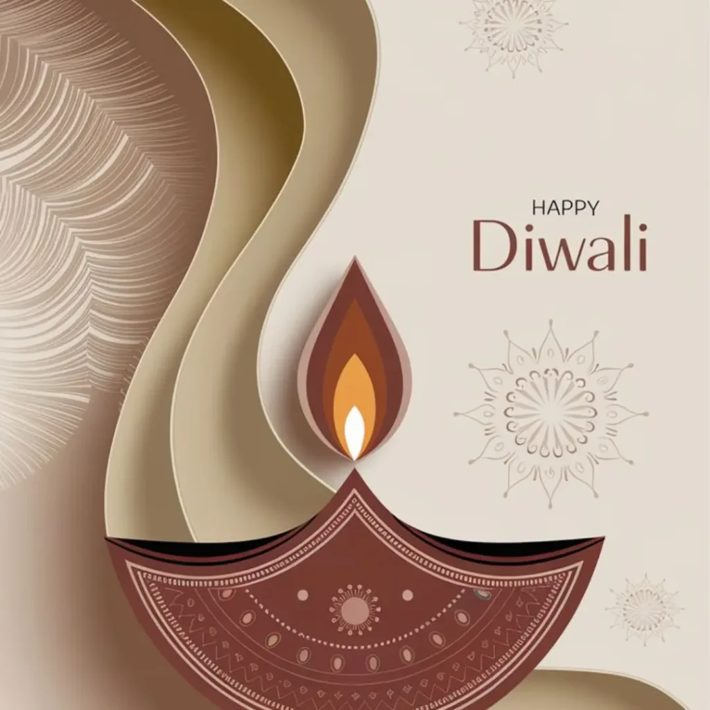Unique Diwali DP