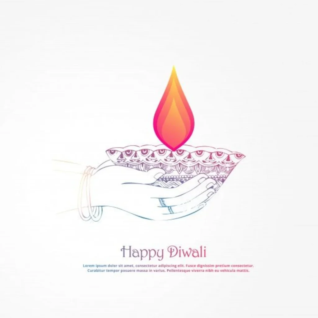 Unique Diwali DP