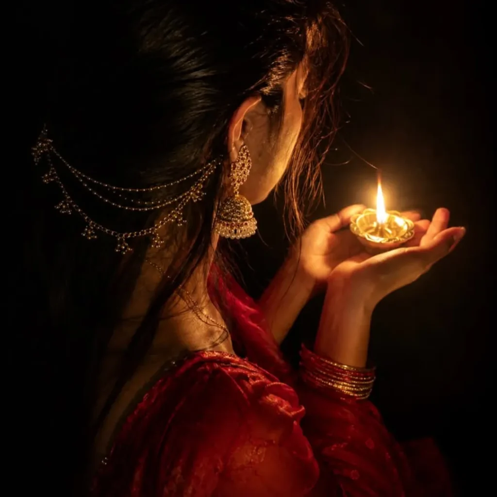 Diwali DP Girl