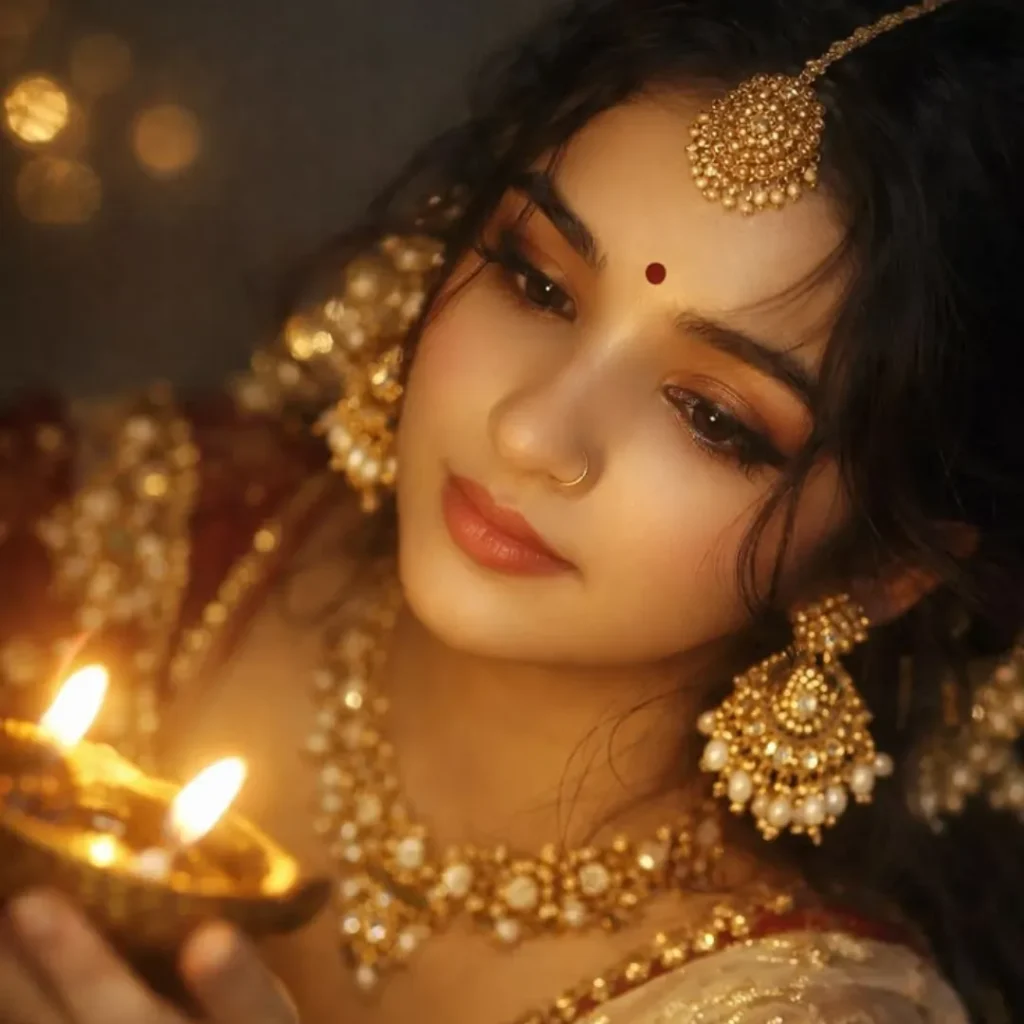 Diwali DP Girl