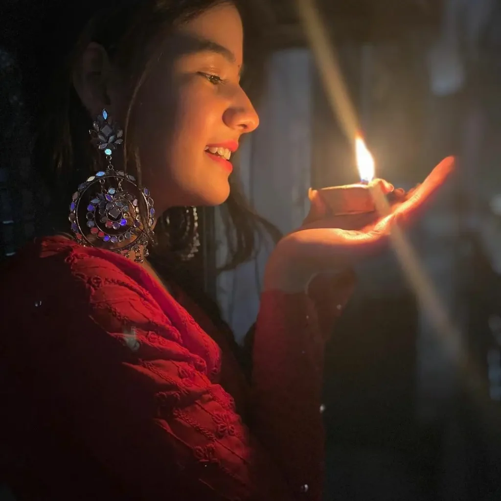 Diwali DP Girl