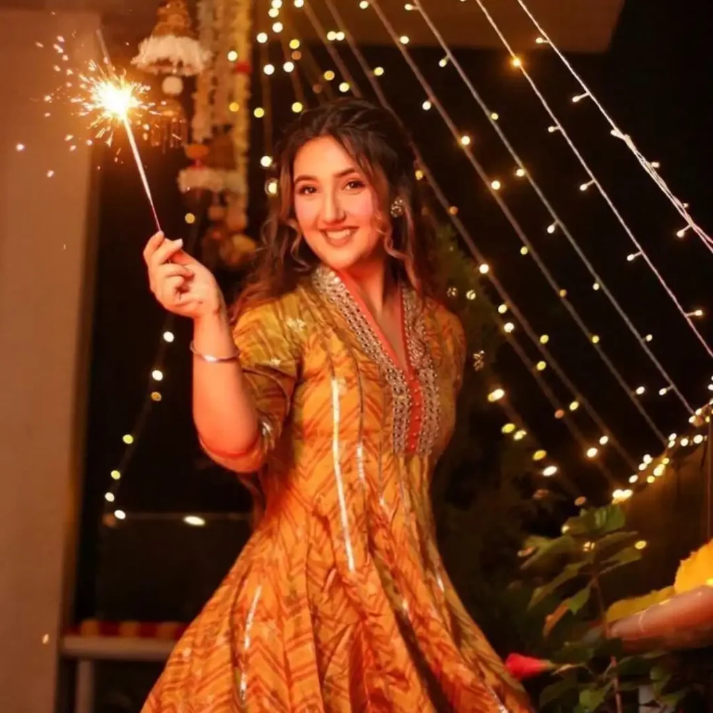 Diwali DP Girl