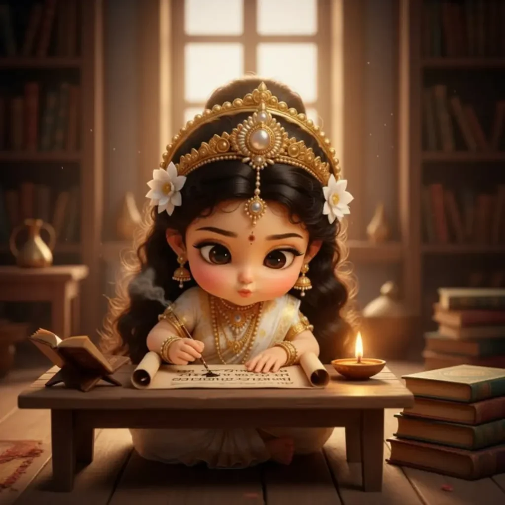 Cute Durga Maa DP