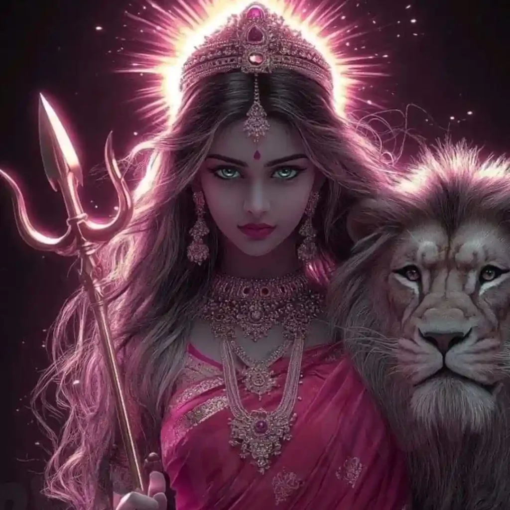 Aesthetic Durga Maa DP