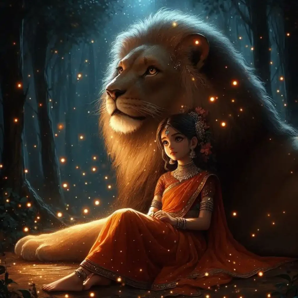 Aesthetic Durga Maa DP