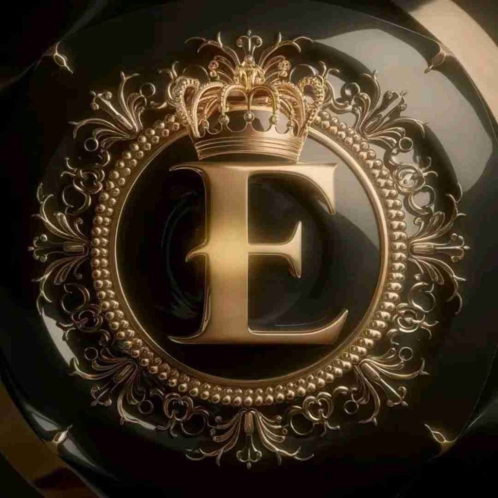 Aesthetic E Letter DP
