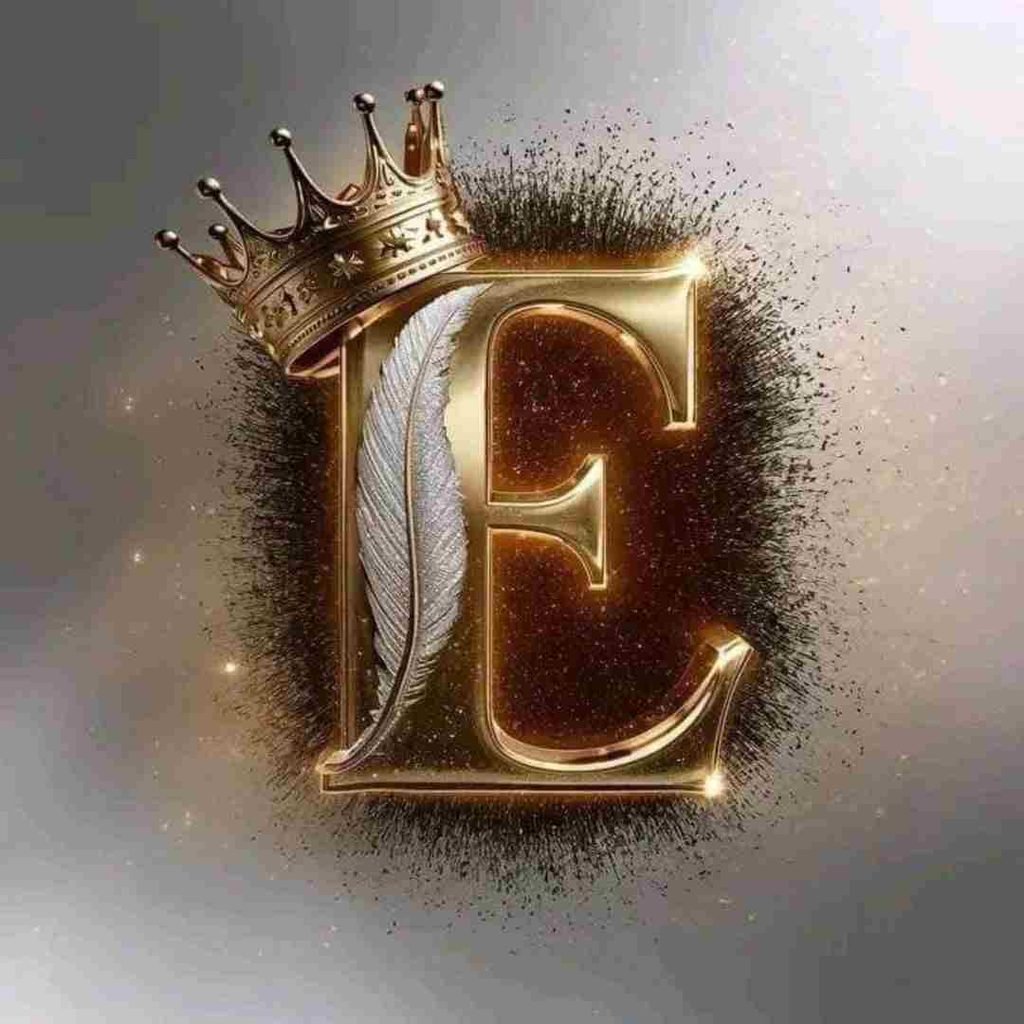 Aesthetic E Letter DP