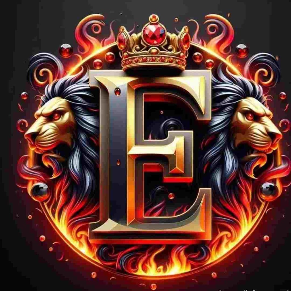 Aesthetic E Letter DP