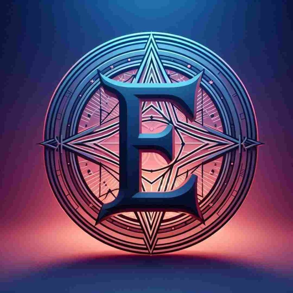 Aesthetic E Letter DP