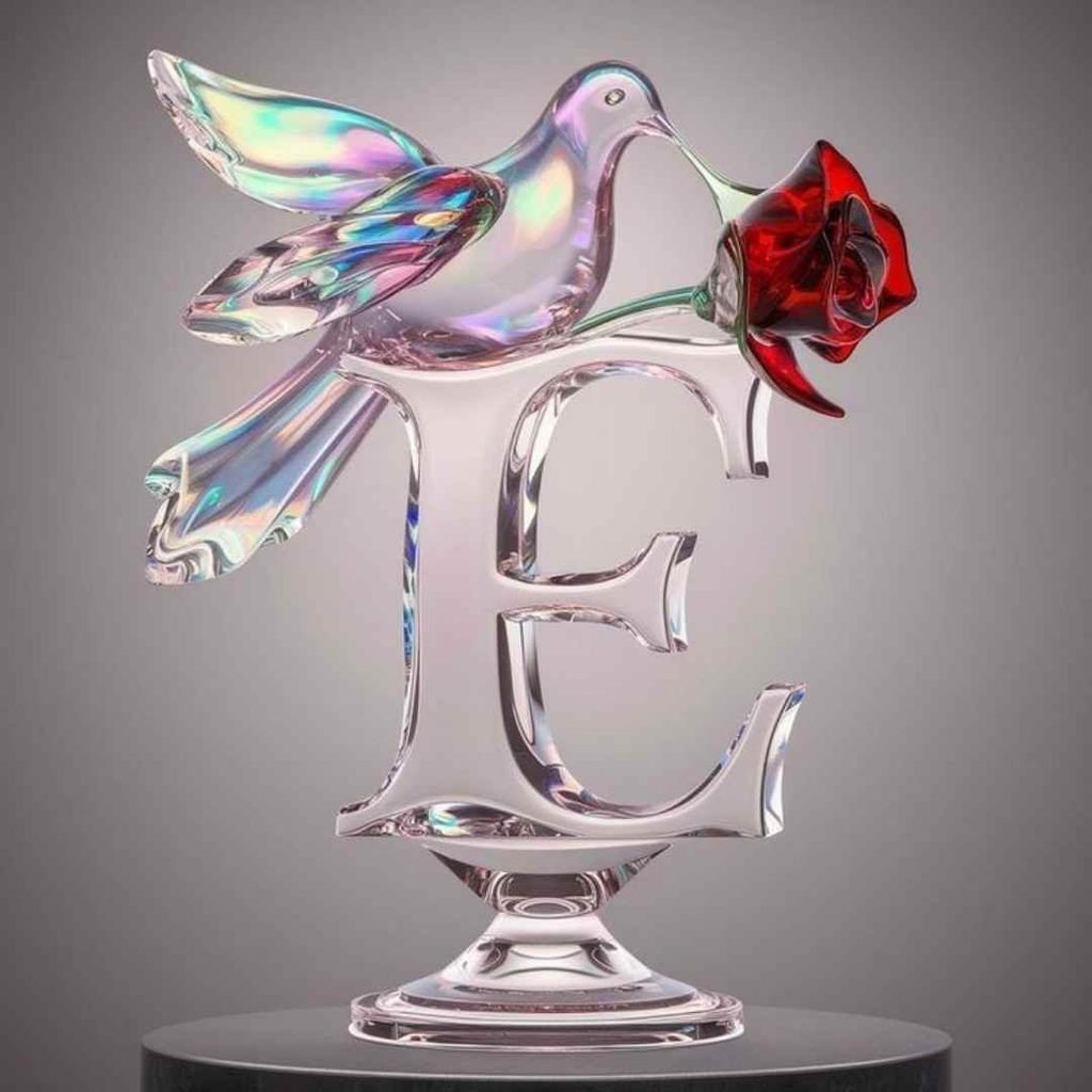 Aesthetic E Letter DP