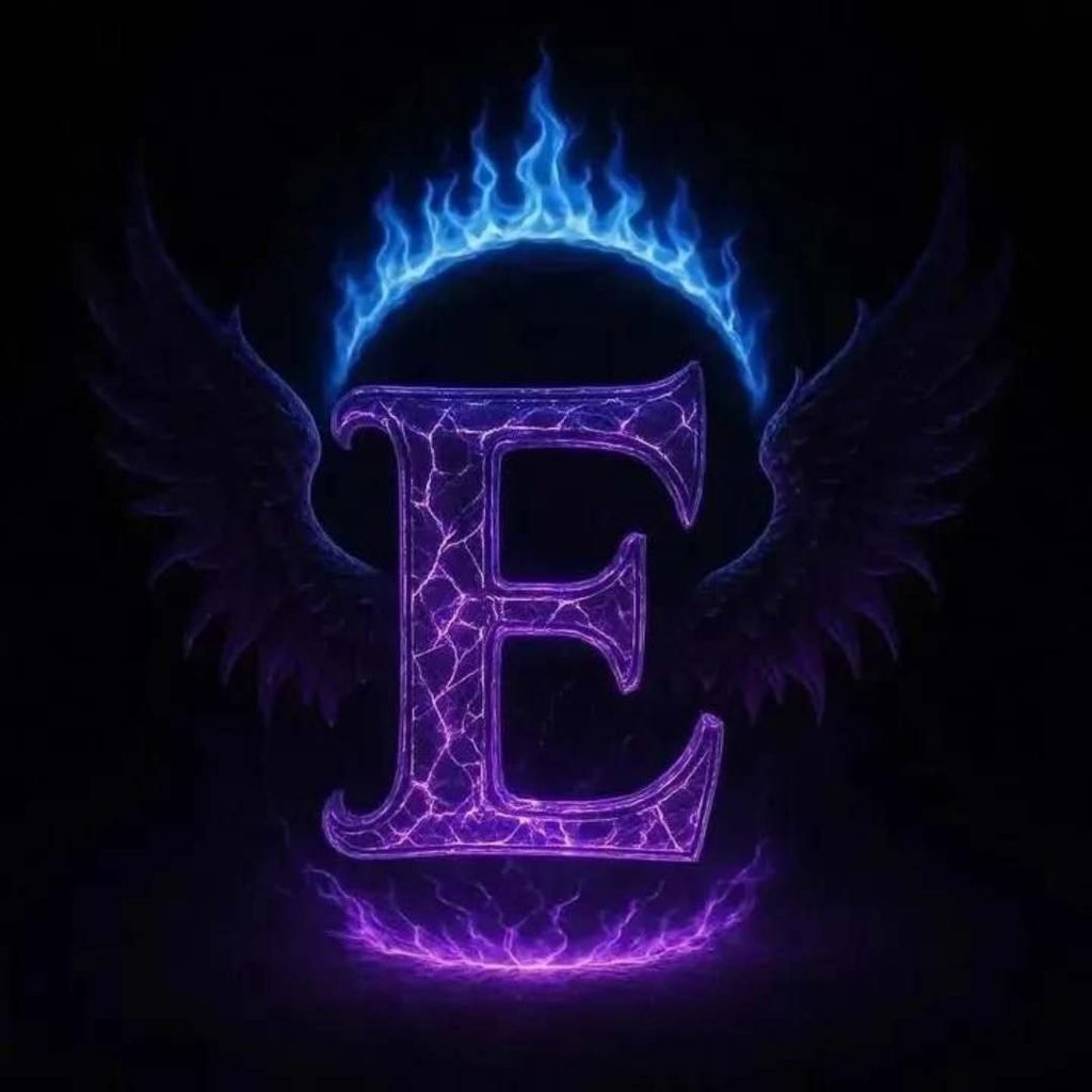Aesthetic E Letter DP
