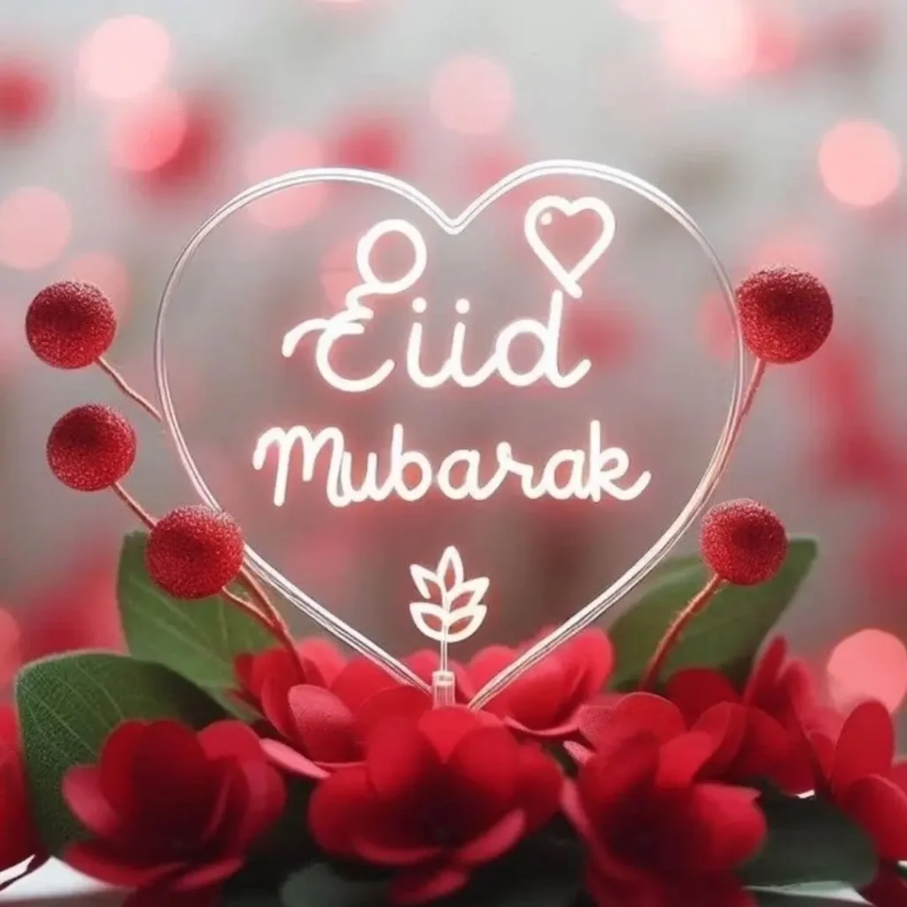 Cute Eid Mubarak DP